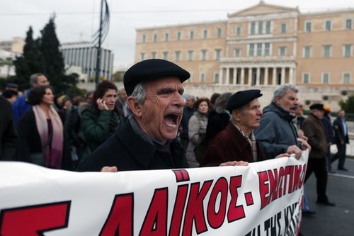 La Grèce paralysée par une grève générale - ảnh 1